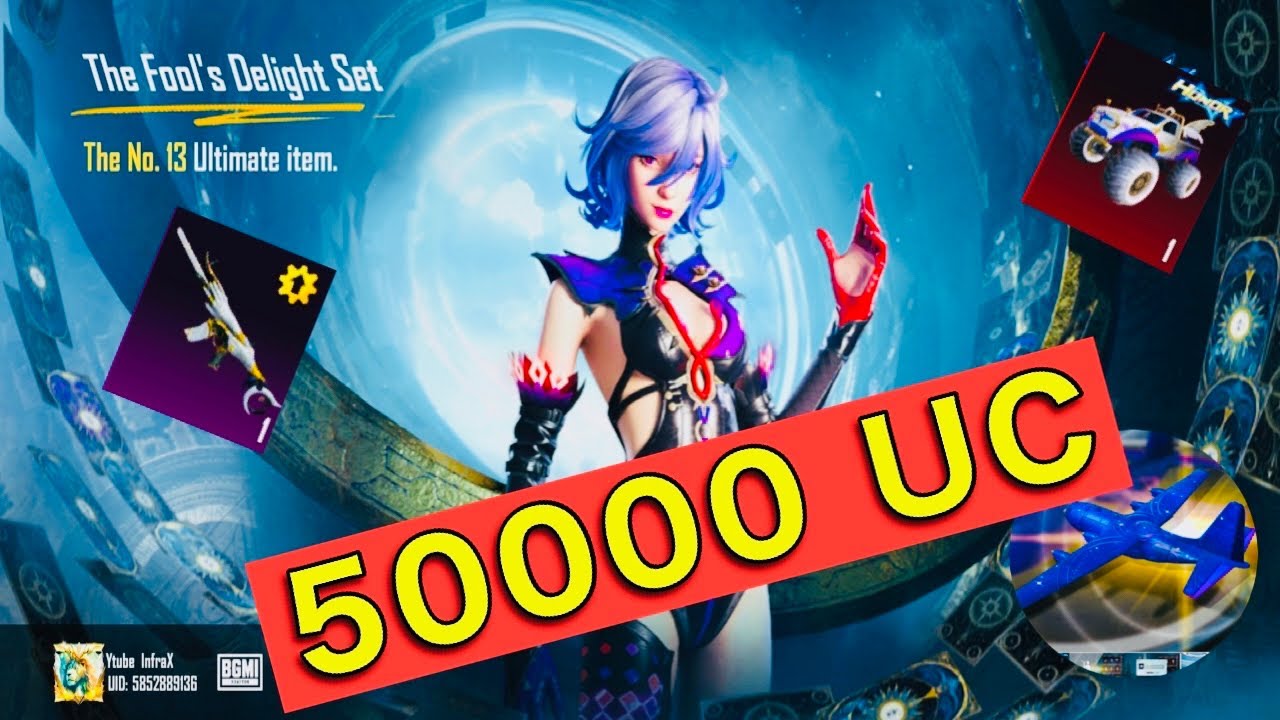 50,000 UC 😱 Fool Blessing Crate Opening 😱 New Scarl Lvl 7 🤫 New