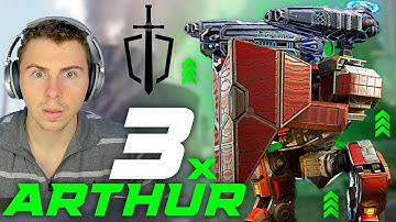 What!? Arthur Gets NEW 1 Million HP... Out Of Nowhere Triple BUFF - Revival | War Robots