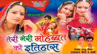 तेरी मेरी मोहब्बत को इतिहास। राज. मीणावाटी Song | by Raju Meena, Ram Prasad Meena| Video
