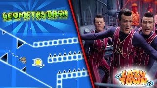 We are number one but it's a Geometry Dash layout