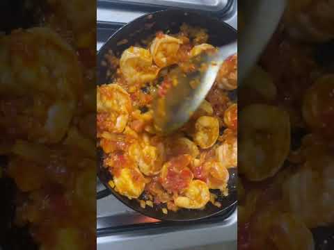 Arroz con camarones