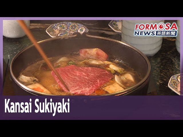 Kansai-style grilled sukiyaki gives meat caramelized edge｜Taiwan News