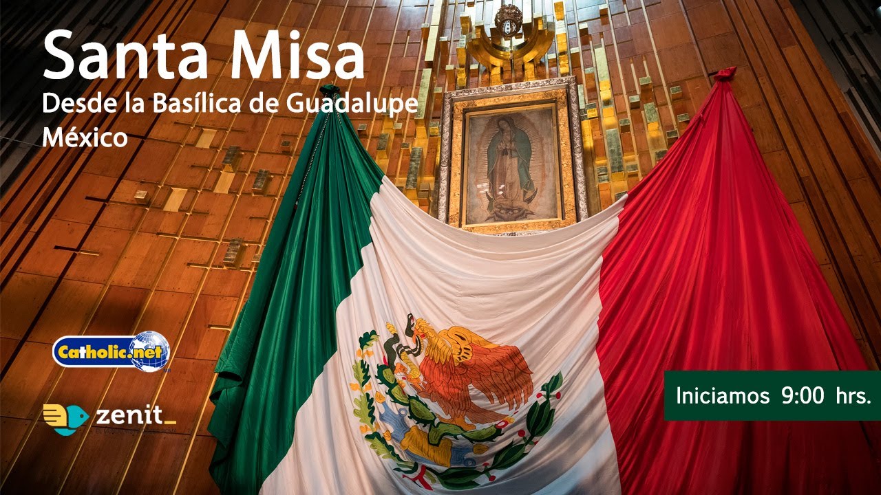 Misa de hoy desde la Basílica de Guadalupe 🇲🇽. Miércoles 10/julio/2024