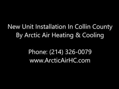 New Heating And Cooling Unit Installation - McKinney, Allen, Frisco, Prosper, Princeton, Melissa @arcticairheatingandcooling4540