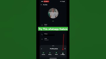create whatsapp profile photo using ai feature/meta ai whatsapp how to use