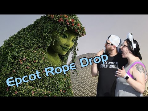 Epcot Rope Drop Science Rope Drop Epcot With Us - YouTube