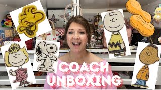 SundayMac COACH x PEANUTS チャーリー・ブラウン 公式】コーチアウトレット | 【COACH X PEANUTS】サッチェル