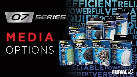 Fluval 07 Canister Filter Series | Media Options