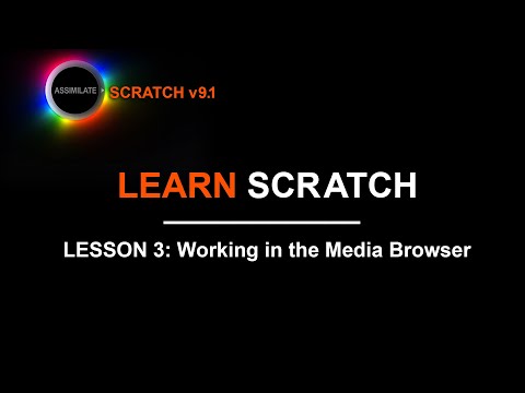 Learn Scratch - Lesson 3 - Working in the Media Browser