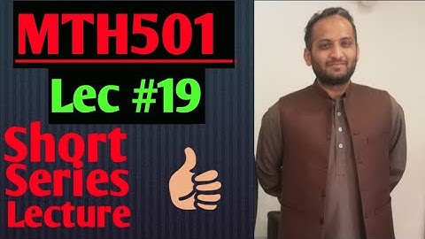 MTH501 :Linear algebra ||short series lecture ||lec #19||urdu hindi lecture ||maths by Zahfran