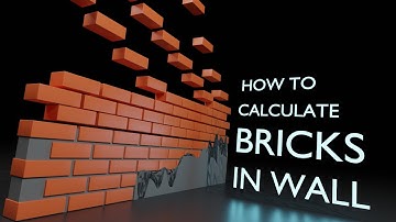 Find Number of Bricks in a Masonry Wall (3D Animation)