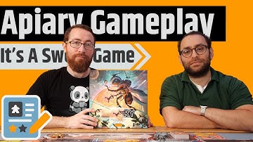 Apiary Gameplay - The Newest Stonemaier Game....Worker Placement Bees!