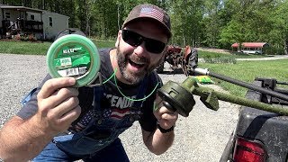 AWESOME!!  TIME SAVING TIPS ON WINDING YOUR WEED WHACKER!!