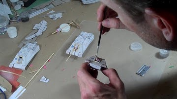 Jagdpanther scratch built 1/72 (video 7)