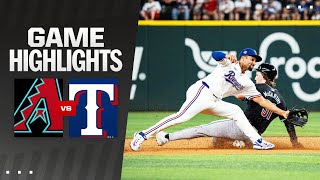 D-backs vs. Rangers Game Highlights (5\/28\/24) | MLB Highlights