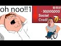 i lost all my social credit!!1