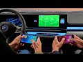 New 2024 bmw 5 series with airconsole gaming platform