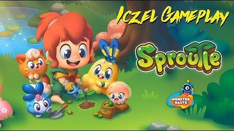 Sproutle Puzzle Pet Story - Tutorial and Warmwillow Woods Level 1 Gameplay iOS Android