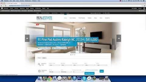 Creating a New Page - RealEstate Responsive Drupal Theme