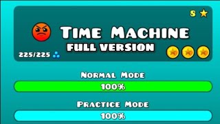 : Geometry dash - Time machine full version, all coins.