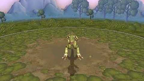 Spore Creature Creator Video my dinosaur
