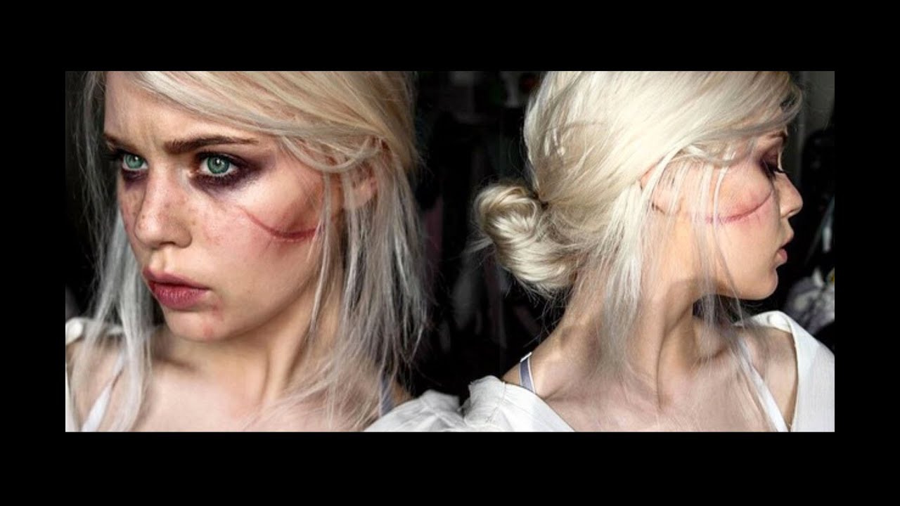 Ciri The Witcher 3 Wild Hunt Makeup Tutorial YouTube