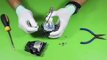 How to reuse the housing of projector lamp on NEC NP17LP