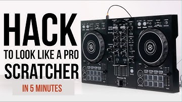 HACK TO LOOK LIKE A PRO SCRATCHER (IN 5 MINUTES)