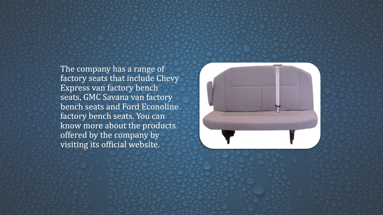 Discount Van Truck Van Oem Bench Seats Factory Seats Youtube