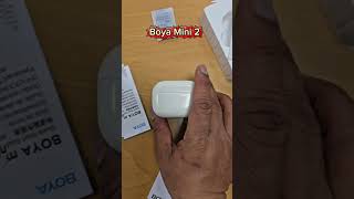 The ultimate creator hack?  Testing the Boya Mini 2. Small size, massive potential. ​#BoyaMini2​#
