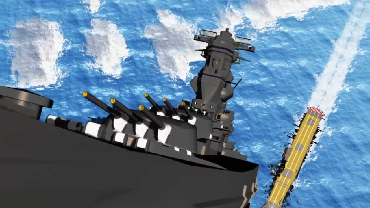 【MMD】扶桑皇国戦艦大和、浮上! YouTube
