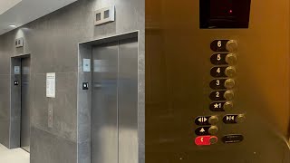 Otis (mod. Otis) Traction Elevators @ Century Plaza I, San Jose, CA