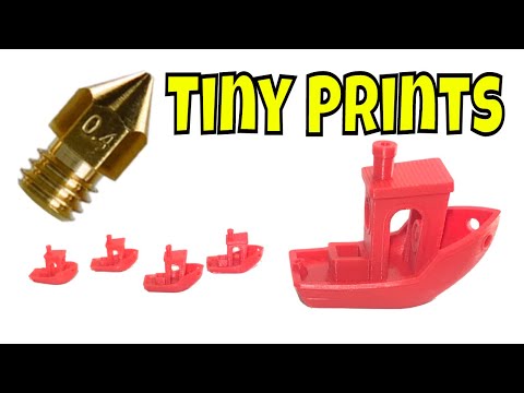 Quick and Easy Tiny Prints with 0.4 Nozzle on Creality Ender 3