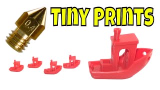 Quick and Easy Tiny Prints with 0.4 Nozzle on Creality Ender 3