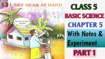 Class 5 Basic Science Chapter 5  Sky Near at Hand | Kerala Syllabus With notes  Part 1