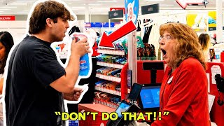 Drinking Windex In Front Of Strangers!!