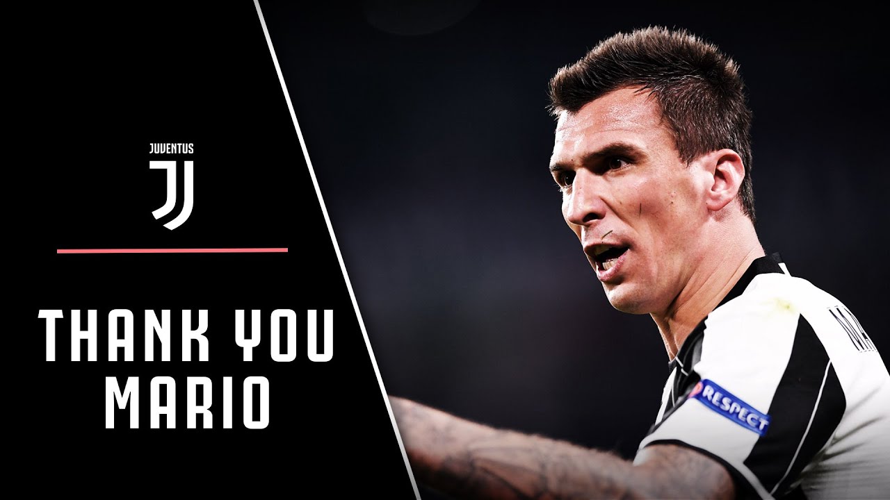 Thank You Mario Mandzukic Bids Farewell To Juventus Youtube
