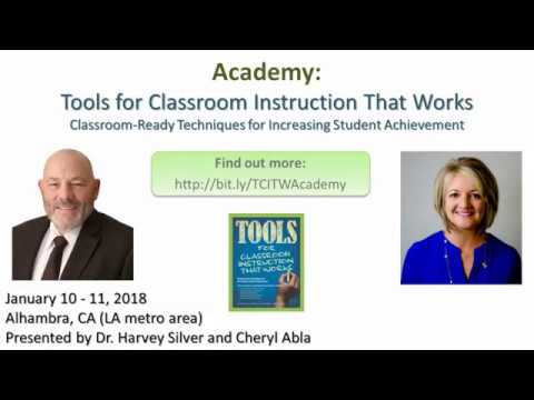 Dr. Harvey Silver on the Academy for Tools for Classroom Instruction ...