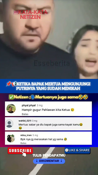 Ketika bapak MERTUA mengunjungi putrinya