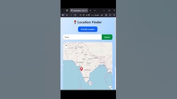 Location Finder Component ReactJS Interview Questions #reactjs #interviewquestions #freshers #maps