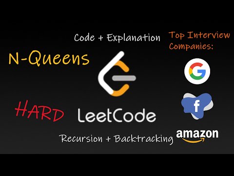 Leetcode 51: N-Queens - Code Explained (Recursion + Backtracking)