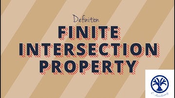 finite intersection property