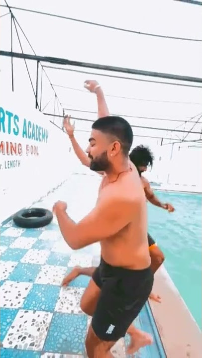 WWE in pool👊