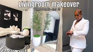 LIVING ROOM MAKEOVER 2024| DECORATE WITH ME ! UKO WADECORA SALON YAWE IGASA NEZA CYANE