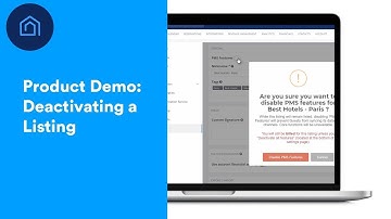 Deactivating a Listing | Guesty Product Demo