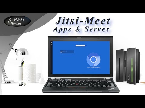 Videokonferenz mit Jitsi- Meet      Apps & Server