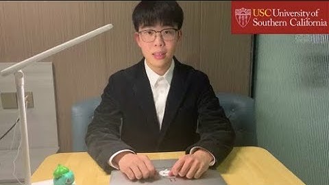USC MS, Business Analytics Admissions Video 2021   Hanzheng Wang