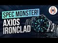 A Spec Monster Diver! The Axios Ironclad!