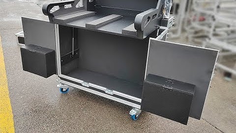 MIDAS M32 Flip-Ready Hydraulic Console Easy Retracting Lifting Case From China Flight Case Factory