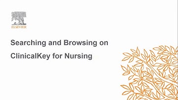 ClinicalKey for Nursing Demo - Search
